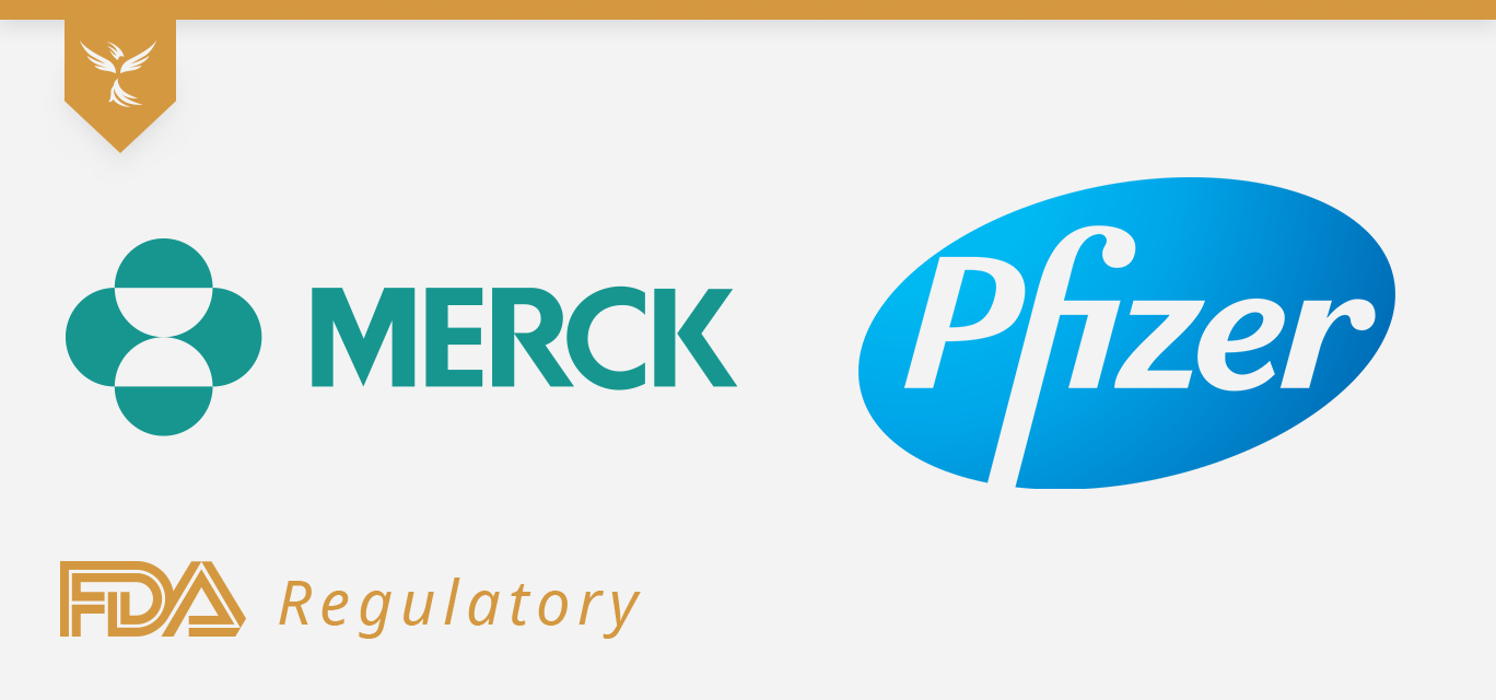 merck and pfizer cover image